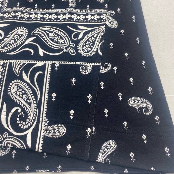 Chico's Women’s NWT Zenergy Bandana Tunic SZ 1 (8/10) Black/White 3/4 SL - Picture 6 of 14